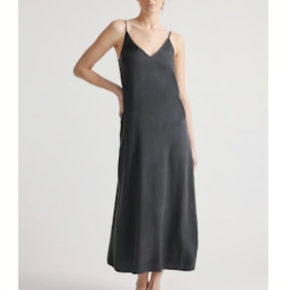 Quince Black Maxi Dress - Picture 1 of 7
